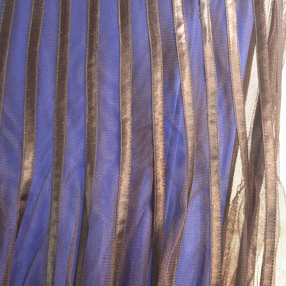 Ribbon on Netting Dress Le Chateau SZ SP - Picture 6 of 13